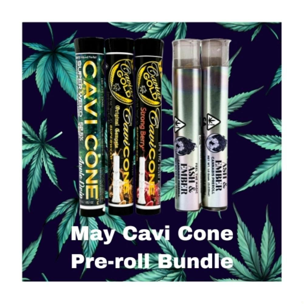 May Cavi Cone Pre-Roll Bundle - Total 5.6g