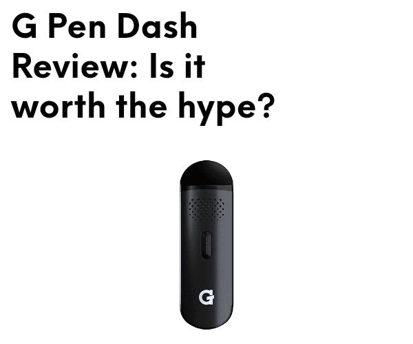 g pen dash review