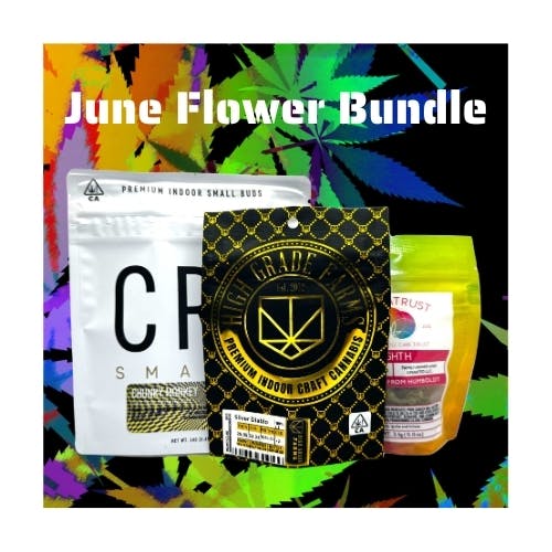 June Flower Bundle - Total 21g