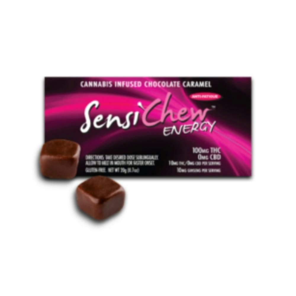 Sensi Chew Energy Chocolate Caramel with Ginseng