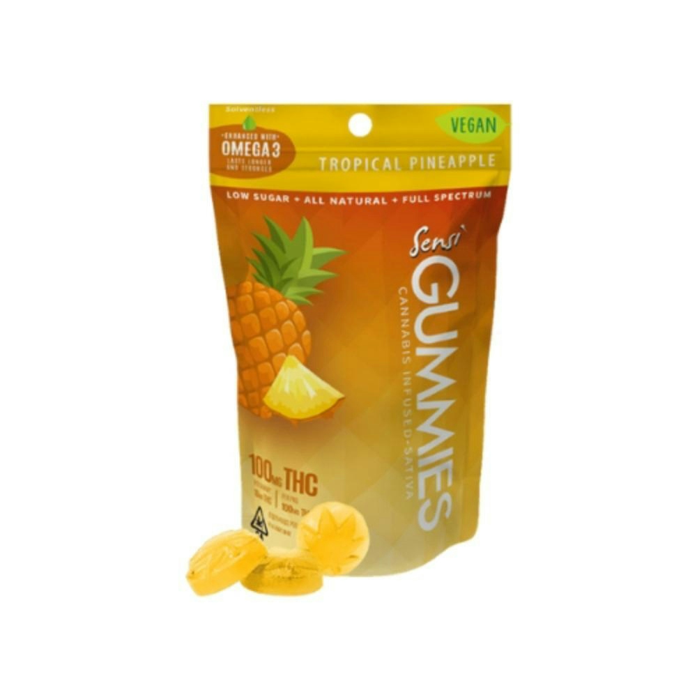 Sensi Gummies Tropical Pineapple -  Vegan