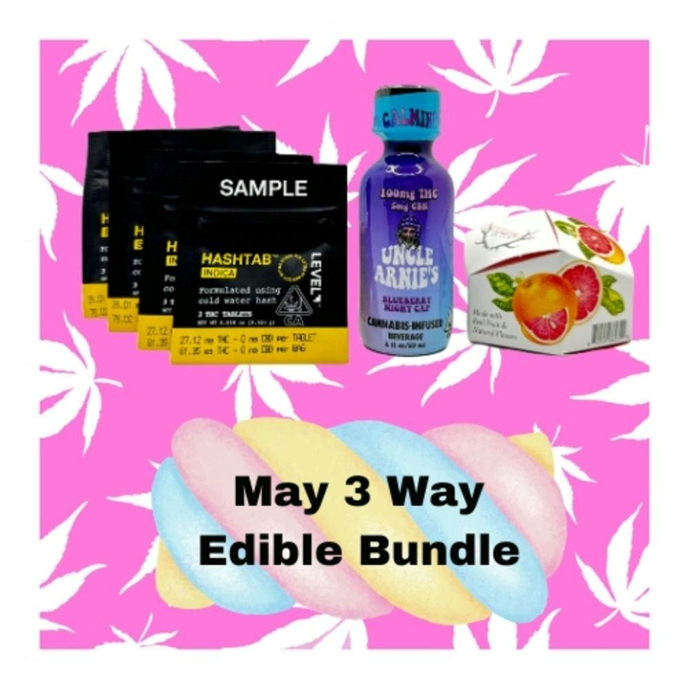 May 3 Way Edible Bundle - Total 500mg